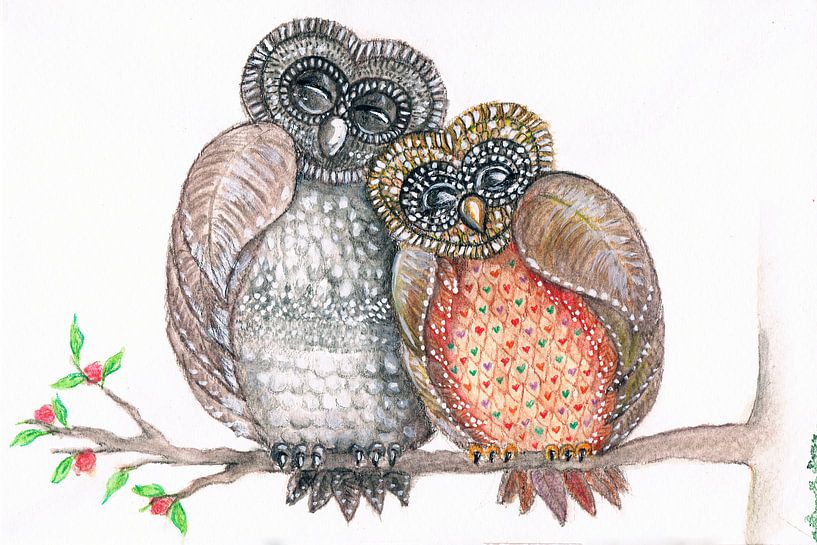Uilenliefde by Sasha Butter-van Grootveld