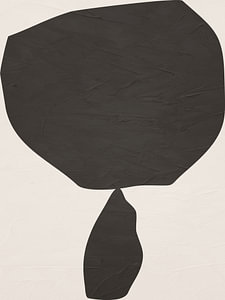 Moderne Organisch Geometrische Abstrakte Kunst