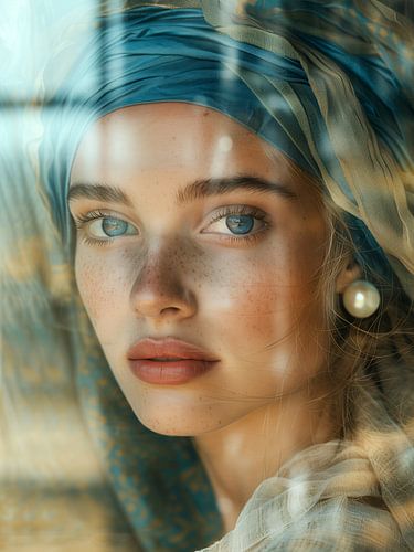 Het meisje met de parel - een moderne interpretatie