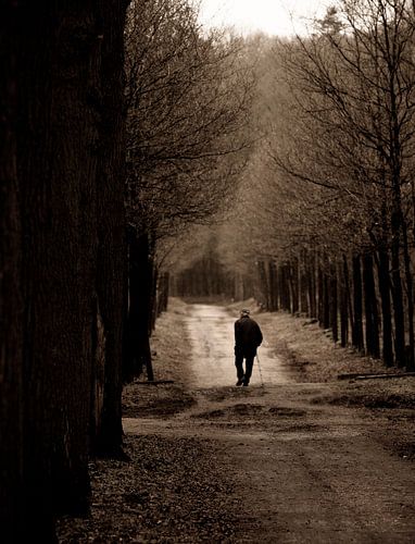 Lonely old man