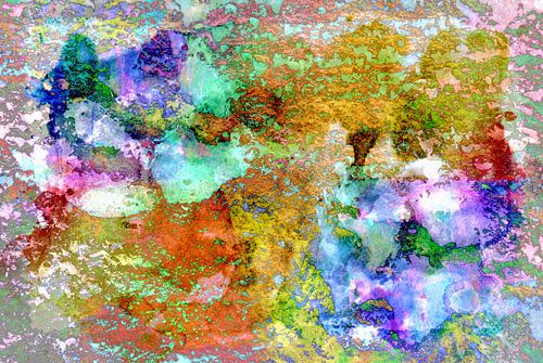 Paw Prints Rainbow (arc-en-ciel)