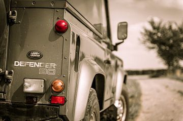 The iconic Land Rover Defender