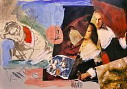 The ladies and the monk by Nop Briex thumbnail