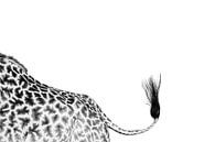 Giraffe staart van Marijn Heuts thumbnail