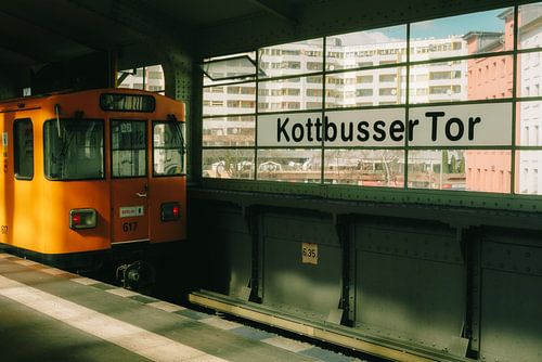 Het stadsleven in Berlijn: vervoersknooppunt Kreuzberg