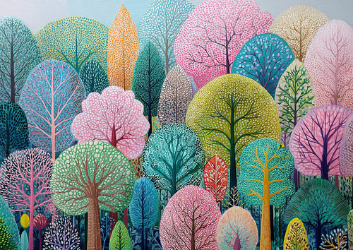 Colorful Canopy of Nature