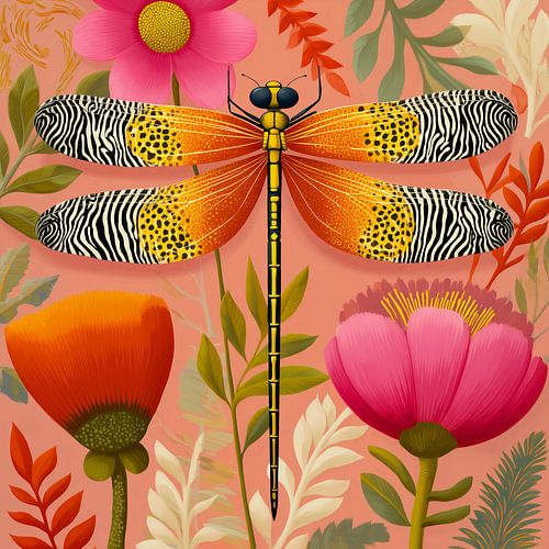 Floral flight by Mirjam Duizendstra