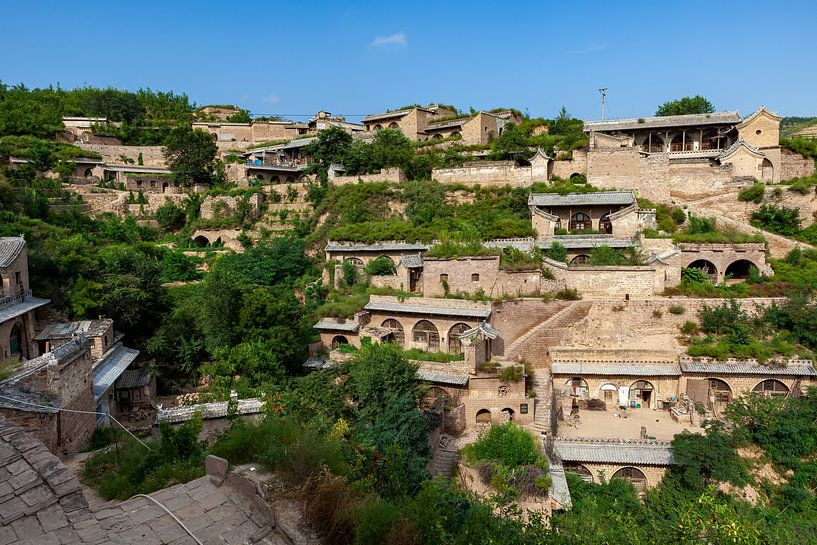 Het Li bergdorp in China van Roland Brack