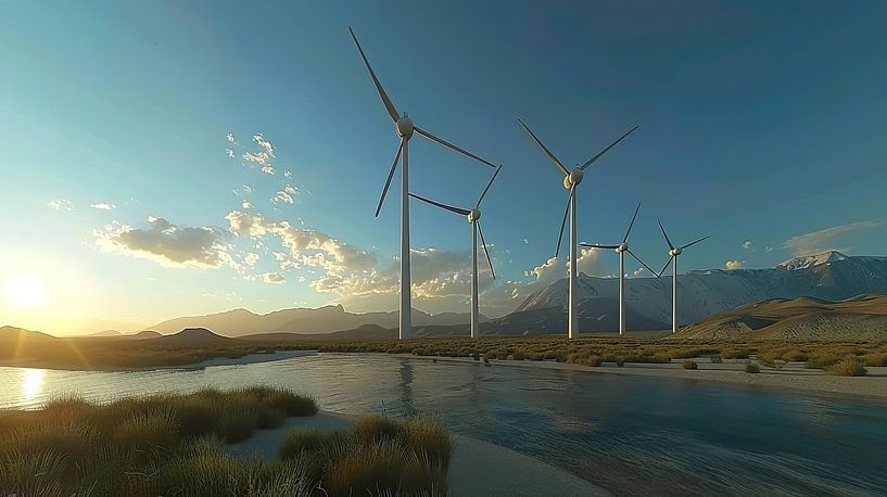 Energietransitie &amp; windmolens van PixelPrestige
