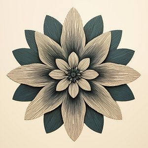 Blume minimalistisch