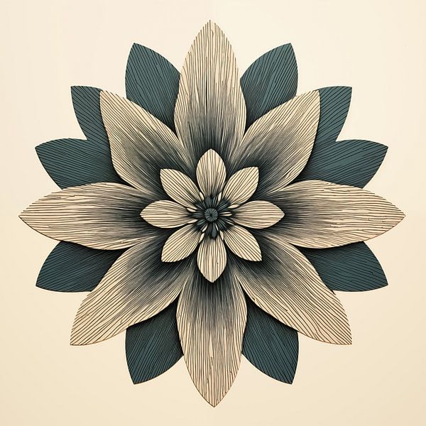 Blume minimalistisch von Imagine
