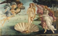 Pixel Art: De Geboorte van Venus  van JC De Lanaye thumbnail