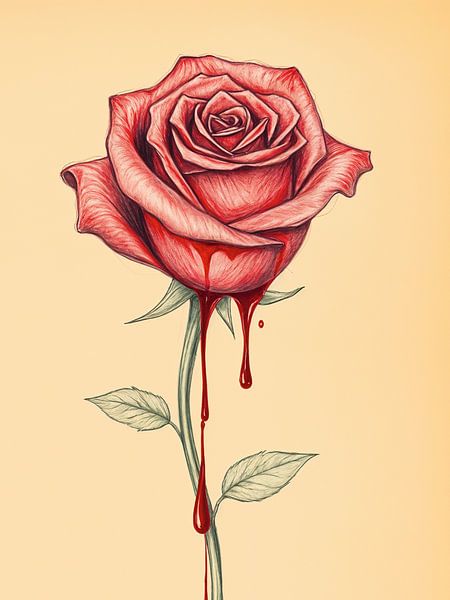 Red Rose Blood by Rizal Azhari