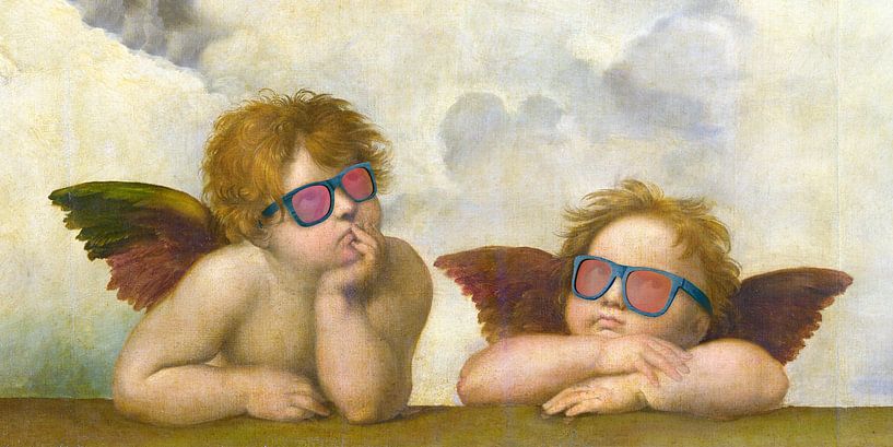 Engel mit Sonnenbrille - Rafael von Marieke de Koning