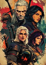 Epic Witcher Saga: A Fusion of Art and Fantasy