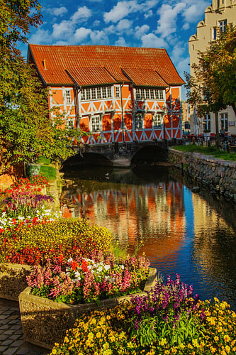 Late summer at the Wismar Bridge House