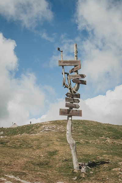Signpost by Paulien van der Werf