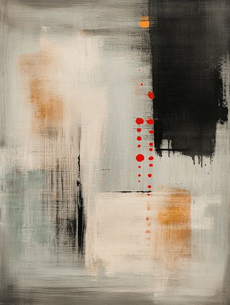 Peace and rhythm, modern abstract by Studio Allee