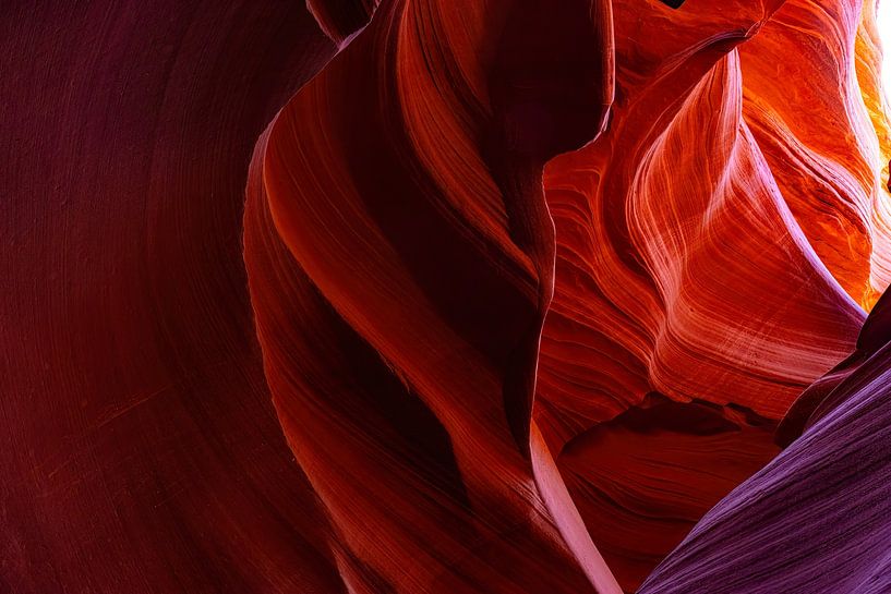 Antelope canyon, Lower Canyon in Page, Arizona by Gert Hilbink