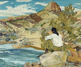 Walter Ufer-Op der Rio Grande