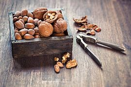Walnoten en hazelnoten