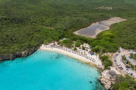 Curacao - Drone shot of Grote Knip by Keesnan Dogger Fotografie