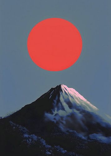 De berg Fuji