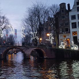 Amsterdam Light Festival  van Elise Croese