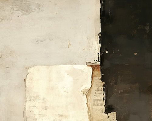 Abstrait avec tons de terre | Abstrait avec tons de terre