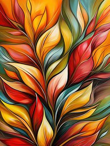 Bunte Flora