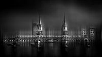Oberbaumbrücke über die Spree in Berlin 04