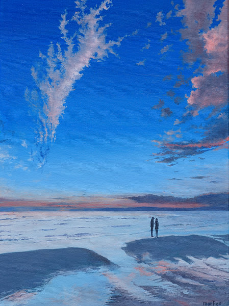 Acryl Strand Schilderijen