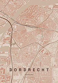 Dordrecht Plattegrond van Stef van Campen