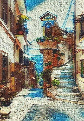 An italian neighborhood