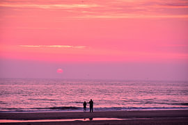 Towards the Sunset Together by Arno Wolsink