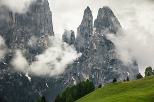 Schlern depuis le Seiser Alm