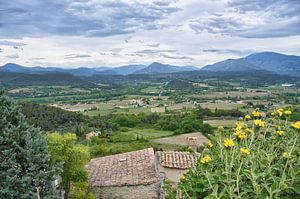 Landschaft um den Mont Ventoux in der Provence
