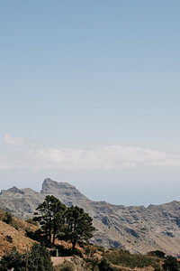 Landschaft mit Bergen auf der Insel Teneriffa