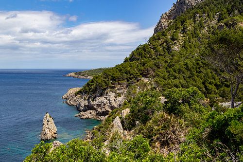 Ses Caletes bay in the northeast of Mallorca