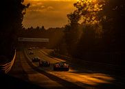 Le Mans 24 uur 2019 zonsondergang van Bob Van der Wolf thumbnail
