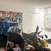 Kundenfoto: Rotterdam Kop van Zuid von Jeroen Quirijns, als ArtFrame