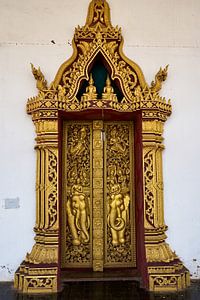 Symbolik und Größe eines heiligen Tores in Laos