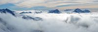 Waterfall of clouds