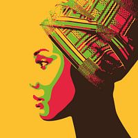 Afrikanische Haarwickel