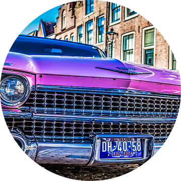 Roze Cadillac 1959 van Tonny Visser-Vink