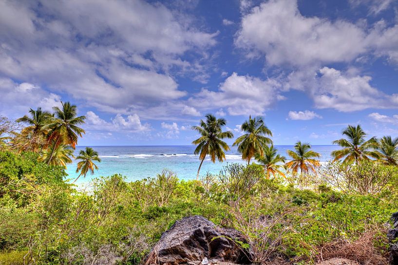 At the Playa Fronton on the peninsula of Samaná by Roith Fotografie