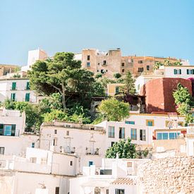 Ibiza kleurrijke gebouwen - Prachtige Oude stad van Youri Claessens