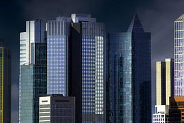 Hochhäuser Frankfurt von Patrick Lohmüller