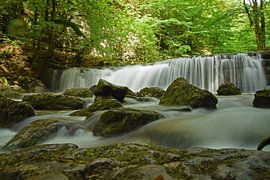 Cascades de Herisson waterfalls in the French Jura by Robin Verhoef