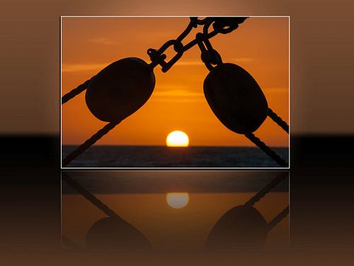 Caribbean Sunset by Bob de Bruin